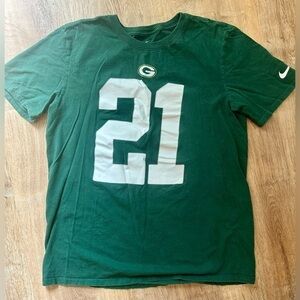 Green Bay Packers stitched Nike Tee size Medium